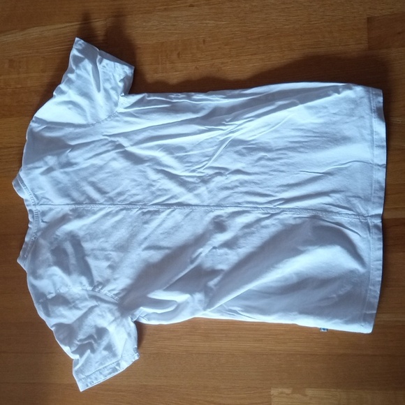 Free Planet 100% Organic Cotton White Women's Casual Top, Small - Picture 5 of 5